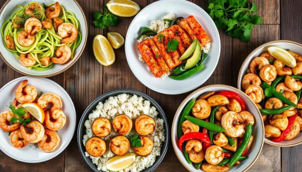 low-carb seafood recipes