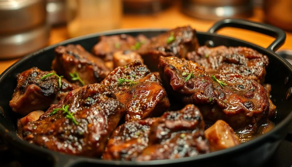 searing beef short ribs