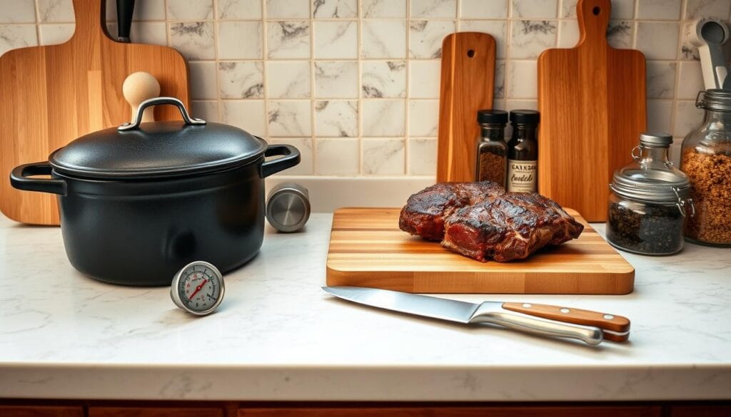 Kitchen tools for short ribs