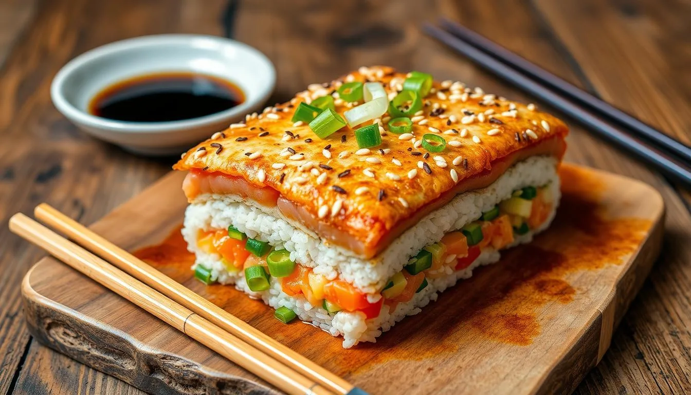 sushi bake recipe salmon