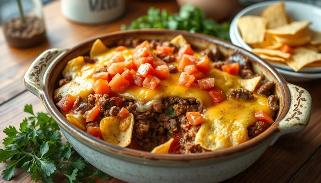 5-ingredient ground beef casserole