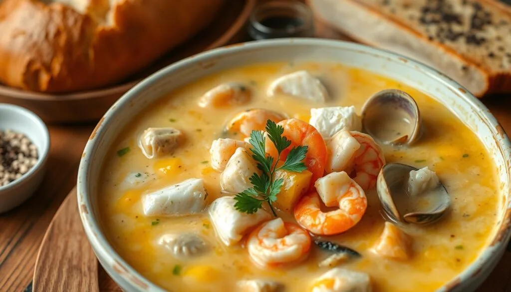 seafood chowder