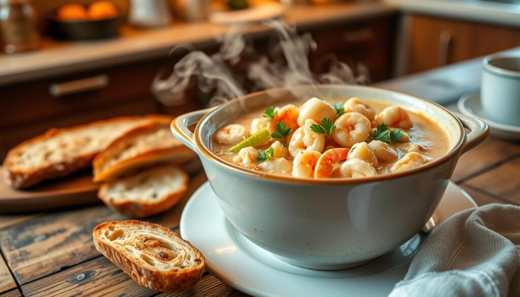 seafood chowder recipe