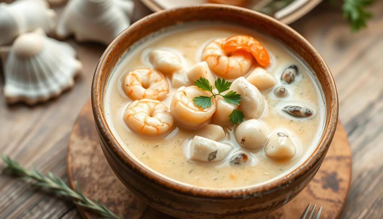 seafood chowder recipe