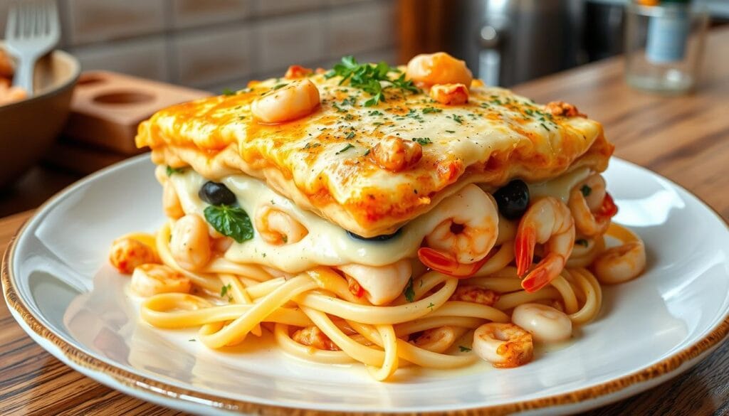 seafood lasagna recipe